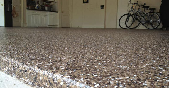 Flaked Epoxy Flooring